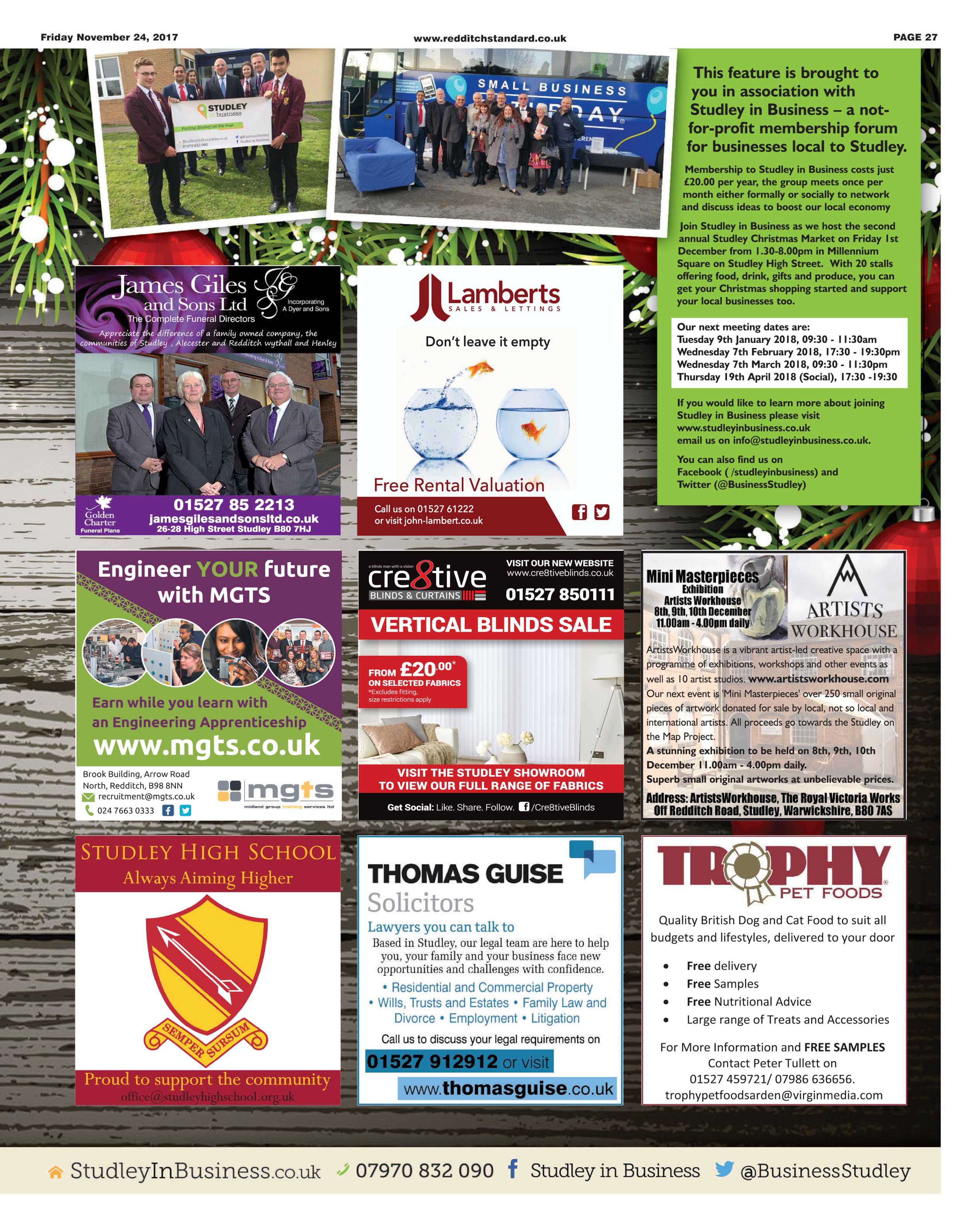 Trophy Pet Foods Arden Directory 247